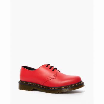 Dr Martens 1461 Smooth Kožené - Cervene Oxford Topanky Damske, DR0245